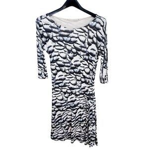 Roberto Cavalli Pre-Fall 2009 Runway Printed Dress IT 42 Luxury Designer